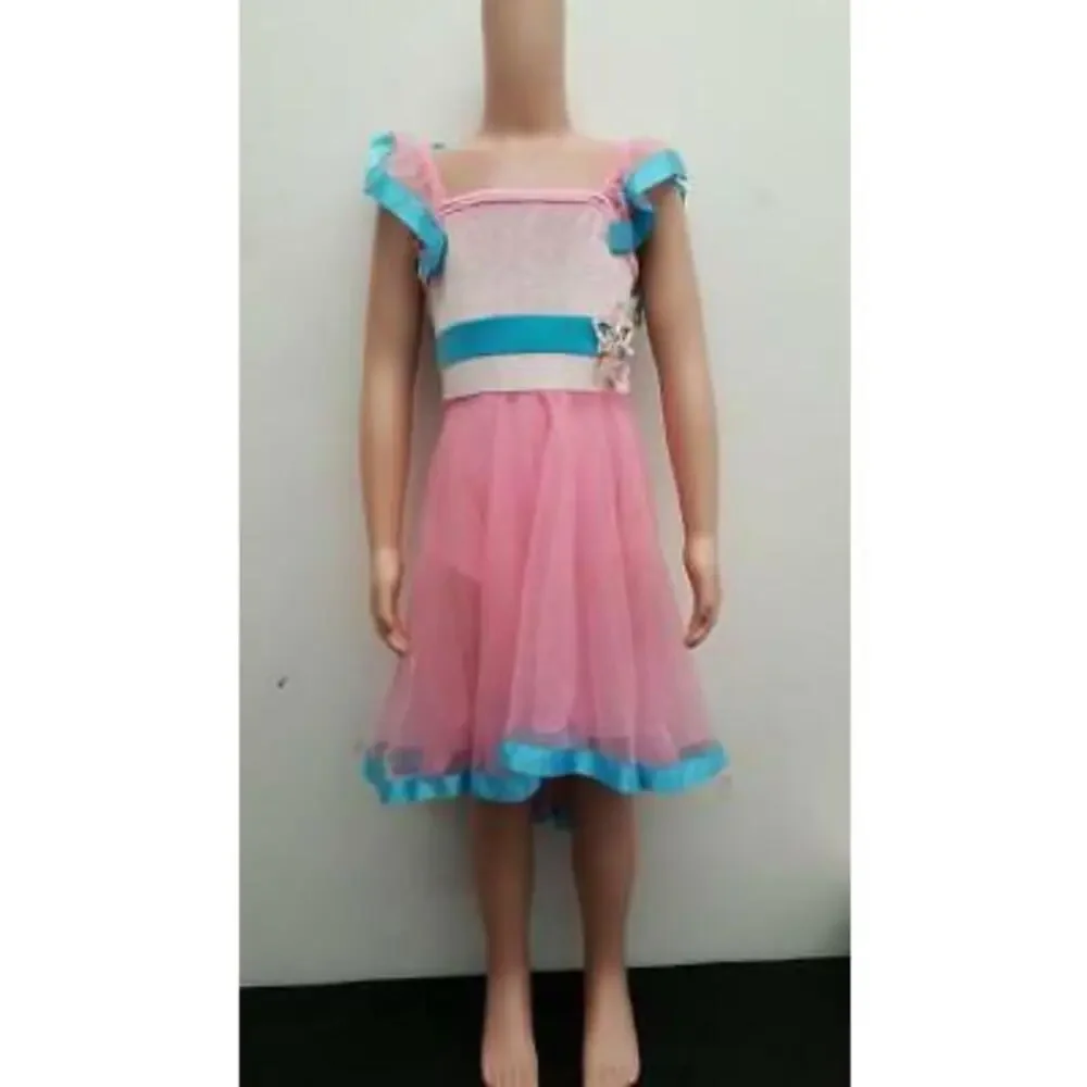 Pre-Owned Dance Costume Curtain Call  XL Child Pink Dress Ballet